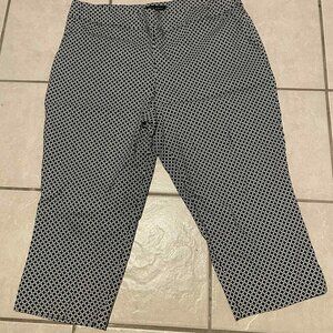 Jasmine & Juliana Women’s Pants SIZE 18W Crop Stretch High Rise Slit Hem